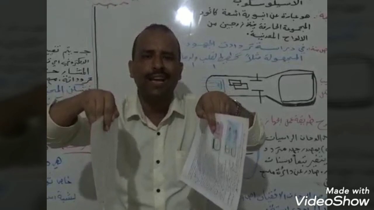 فيزياء/الوحدة الرابعة/كاشف الذبذبات الاسيلوسكوب. مدارس العلوم والتقنية المركز الرئيسي.ا. وليد الصوفي