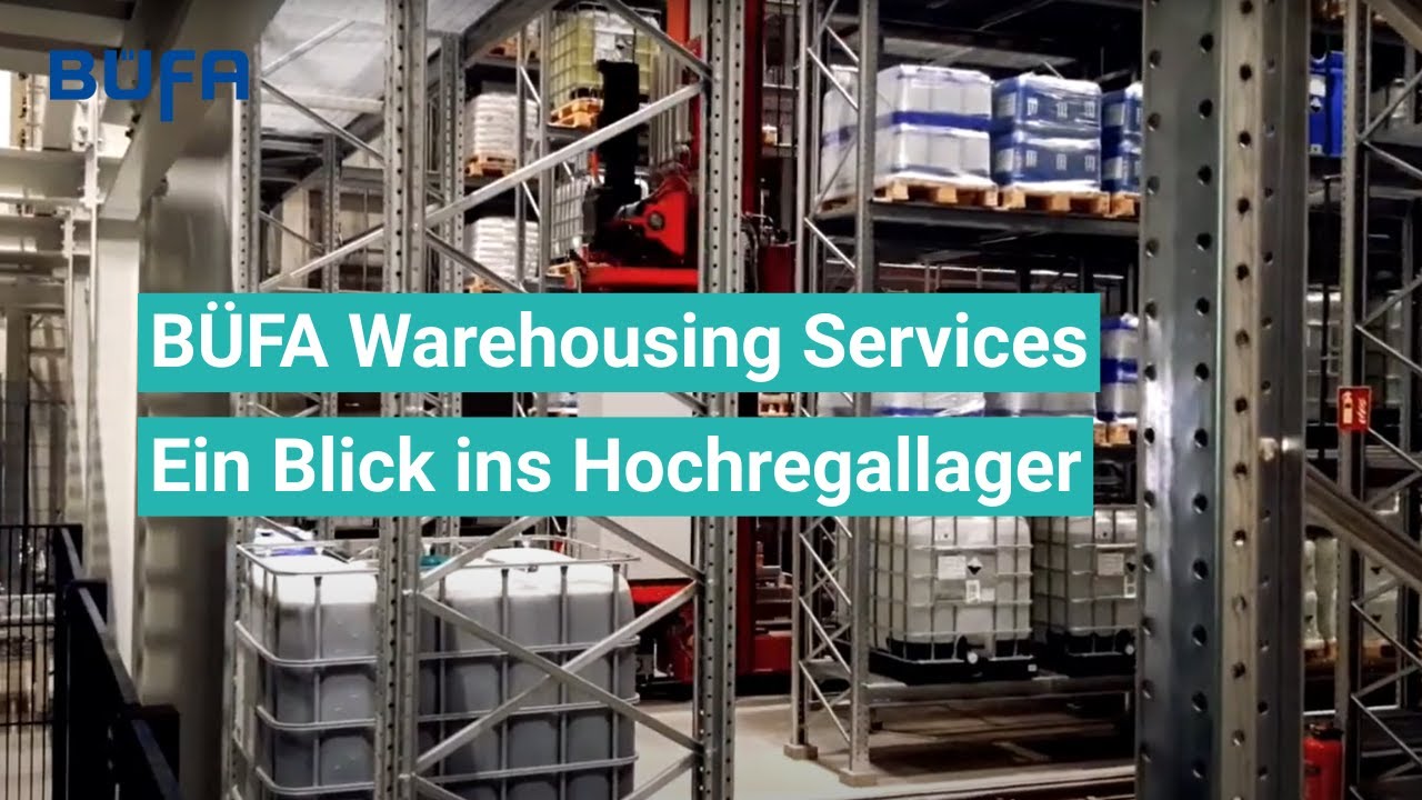 B&Uuml;FA Warehousing Services &ndash; Einblicke ins voll-automatisierte Hochregallager