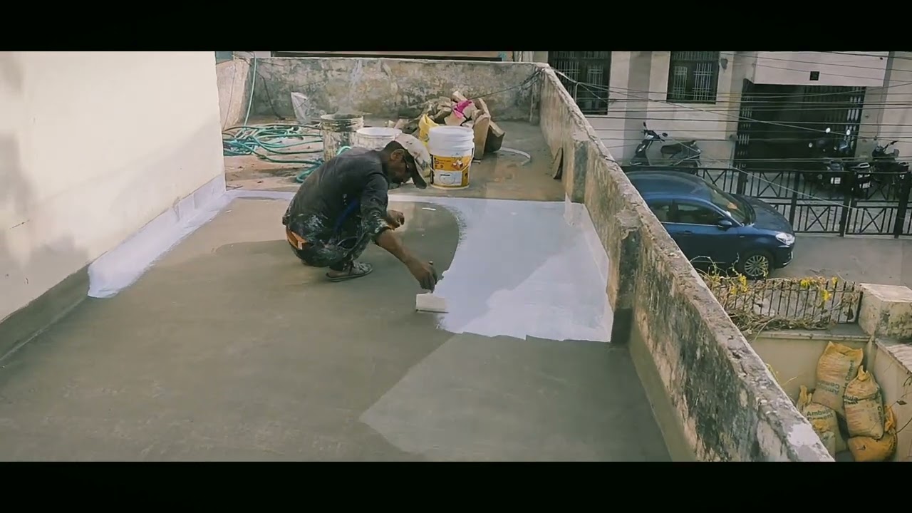 11 steps treatment with fiber mesh water proofing