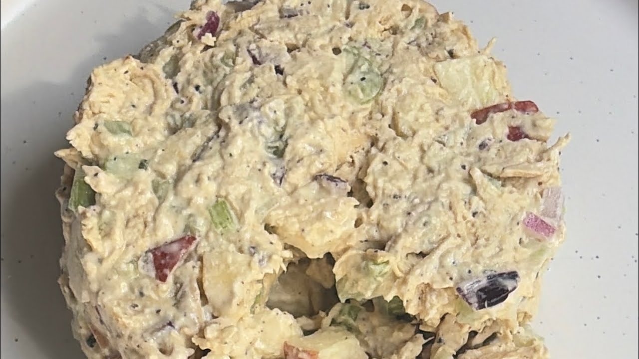 Ensalada de Pechuga de Pollo con Manzana | muy sabrosa y saludable 