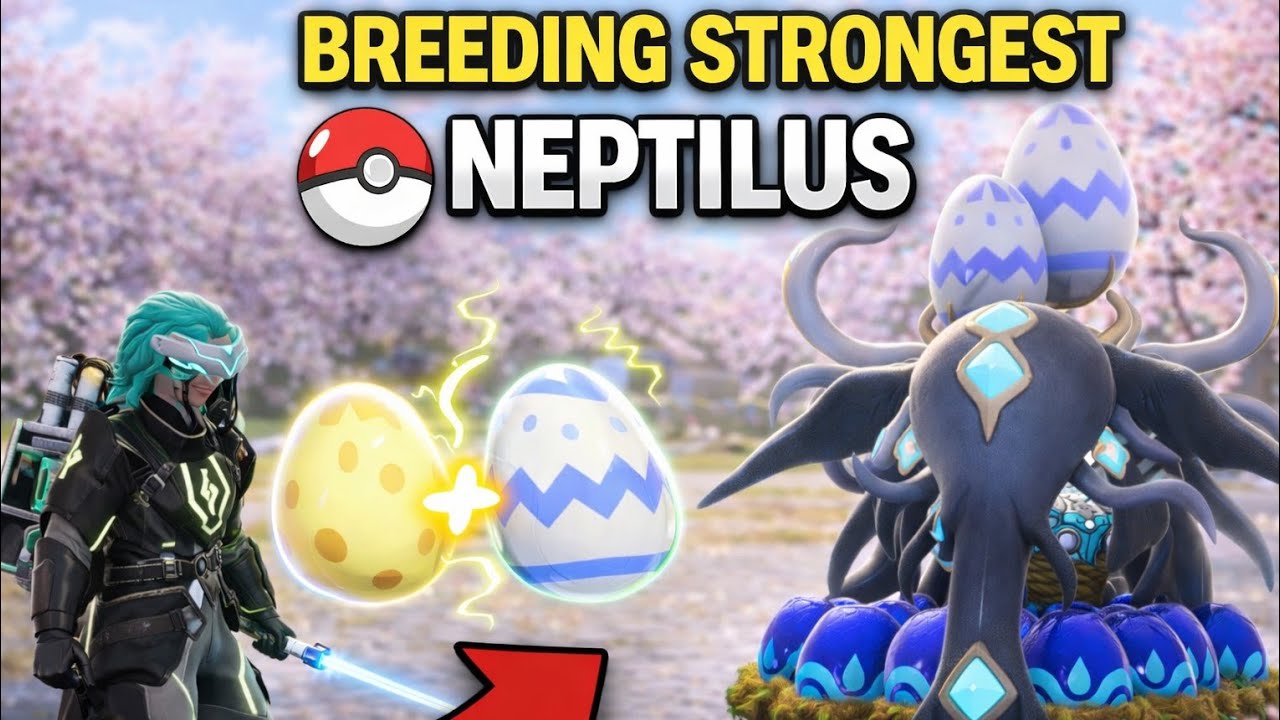 BREEDING THE STROGNEST NEPTILUS IN PALWORLD #46 