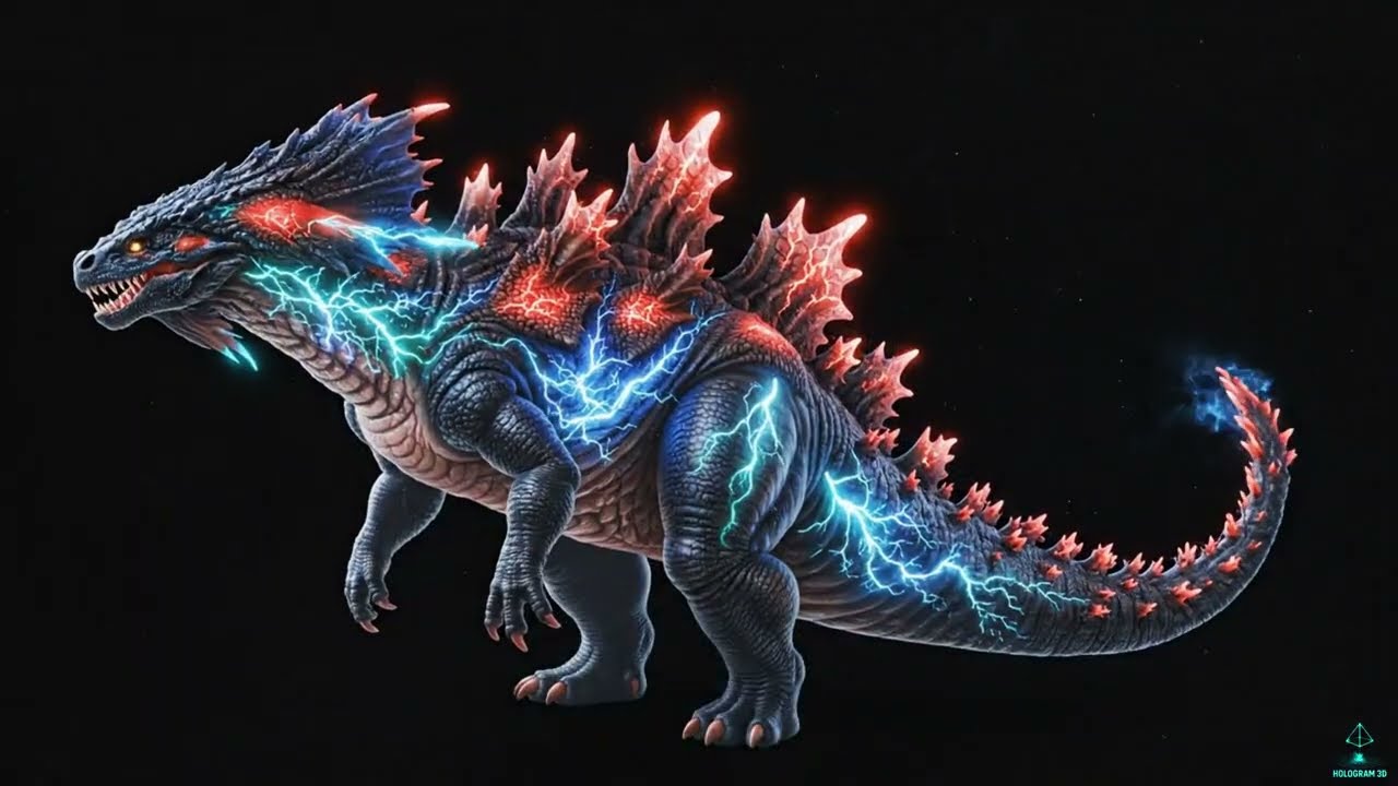 3D HOLOGRAM: 🦖 KAIJU MONSTERS RISE! WORLD AWAKENS! 💥