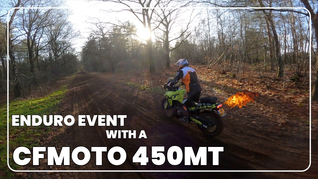 Riding OTR STAPHORST Enduro EVENT on a CFMOTO 450MT