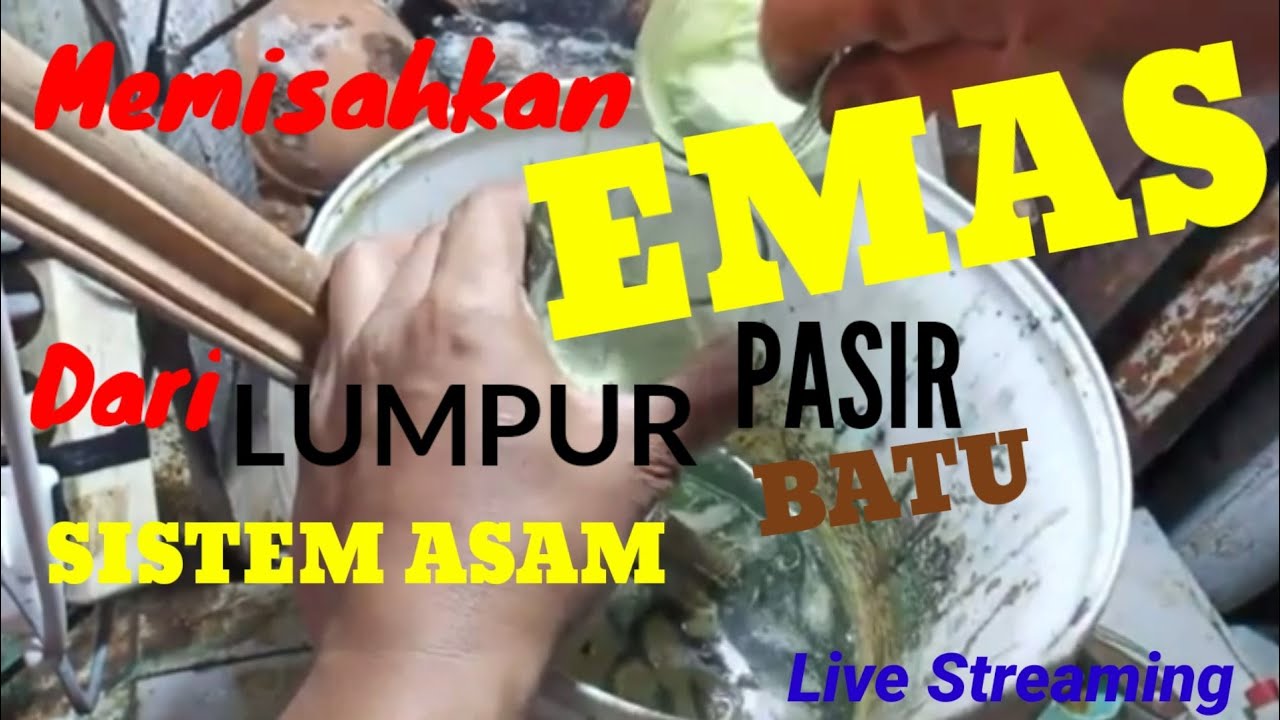 Memisahkan Emas Dari Lumpur | How to Separate Gold From Mud | 如何从泥中分离黄金 |  كيفية فصل الذهب عن الطين
