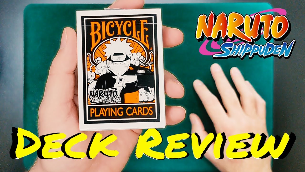Naruto Shippuden Playing Cards by USPCC - Reviewed!