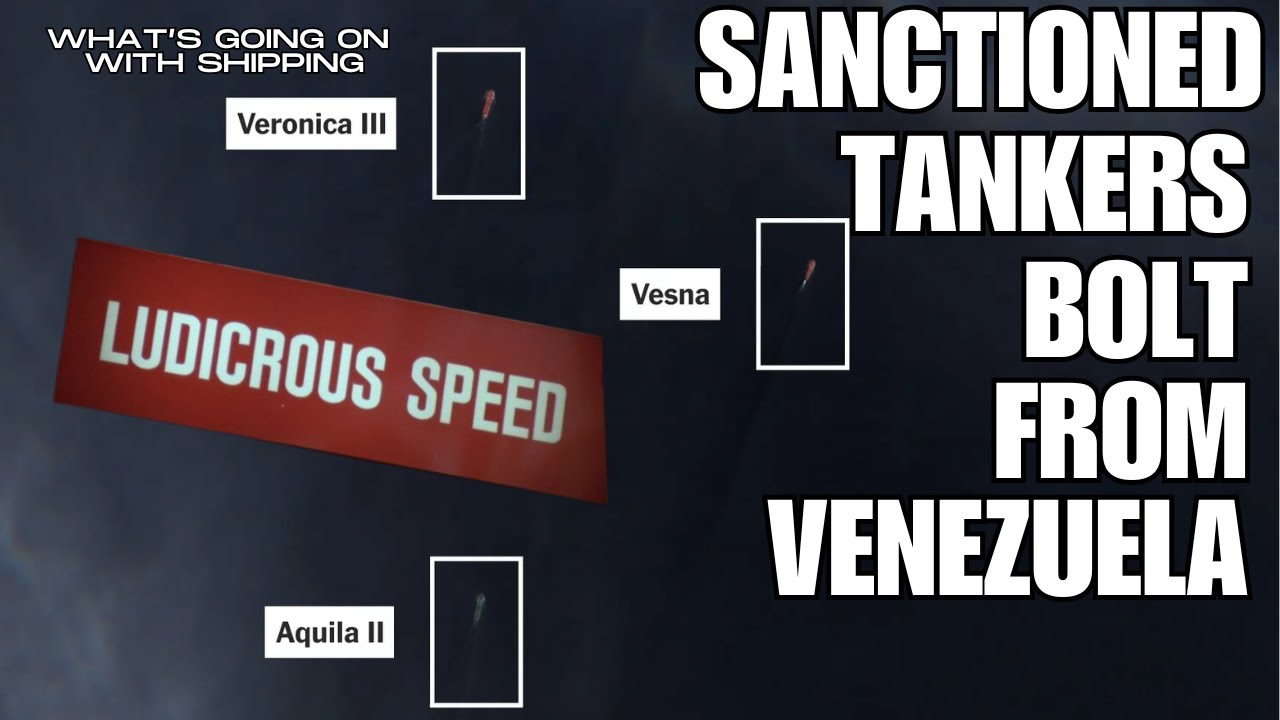 Sanctioned Tankers Sail from Venezuela and Run the US 