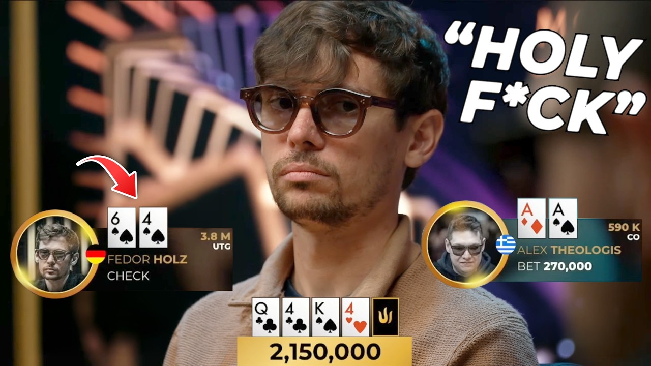 Fedor Holz Runs Like a GOD in $4,440,000 FINAL TABLE!