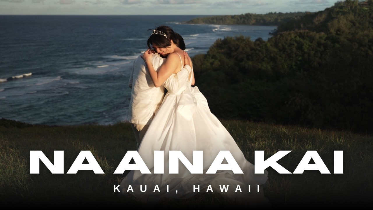 Na Aina Kai Kauai Hawaii Wedding - Christina and Michael