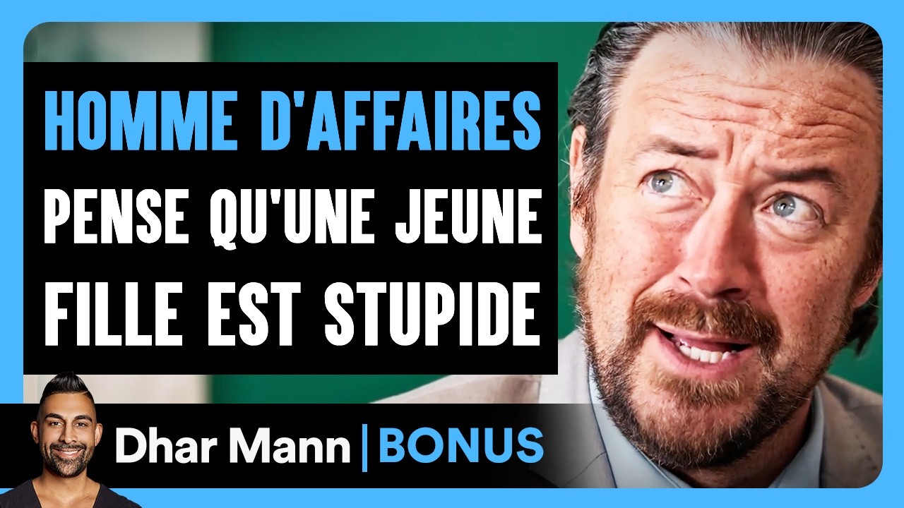 Un Homme D'affaires Pense Qu'une Jeune Fille Est Stupide | Dhar Mann Studios