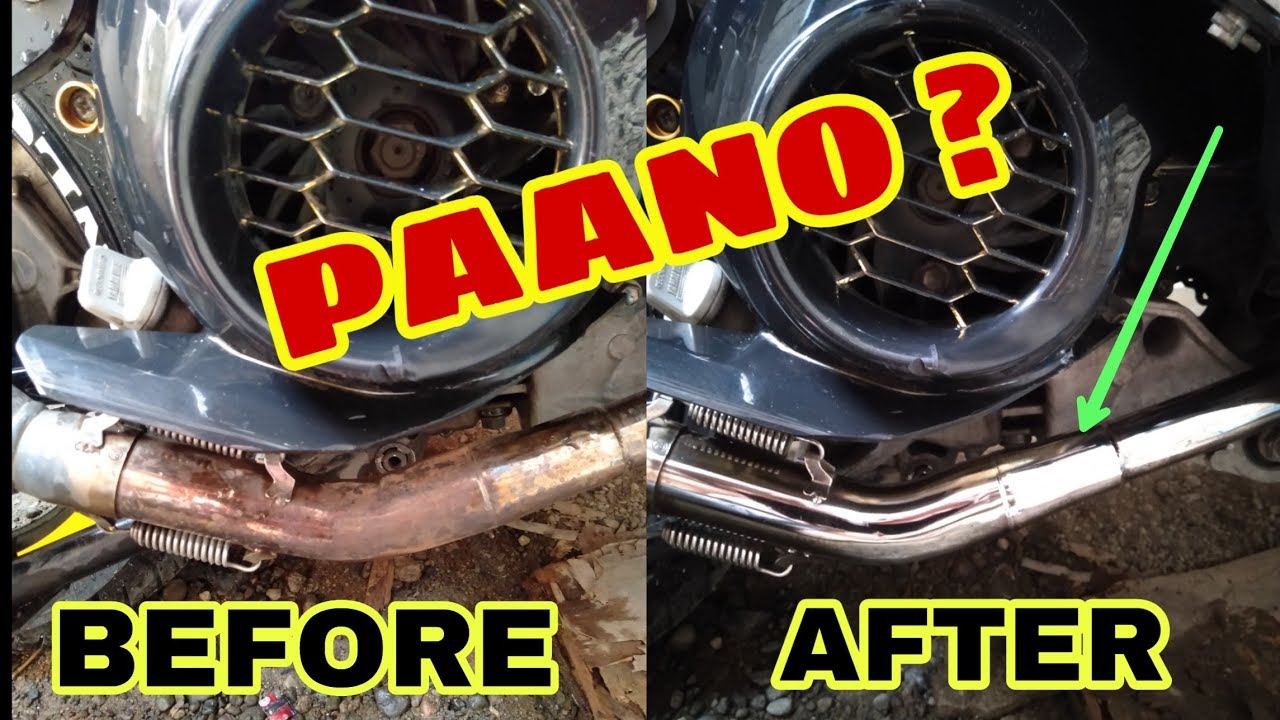 HOW TO RESTORE RUSTY EXHAUST PIPE | AFTERMARKET PIPE | KALAWANG NO MORE