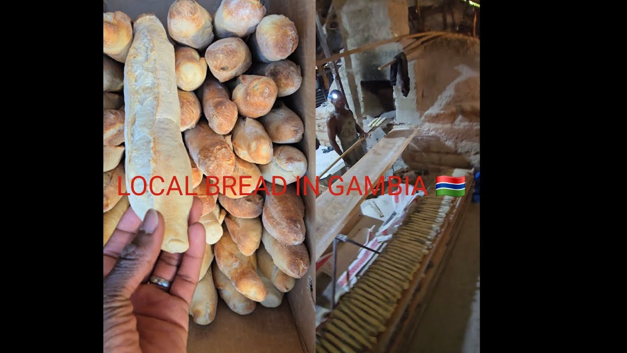 Look How Local Bread Is Made In The Gambia 🇬🇲 By Locals.