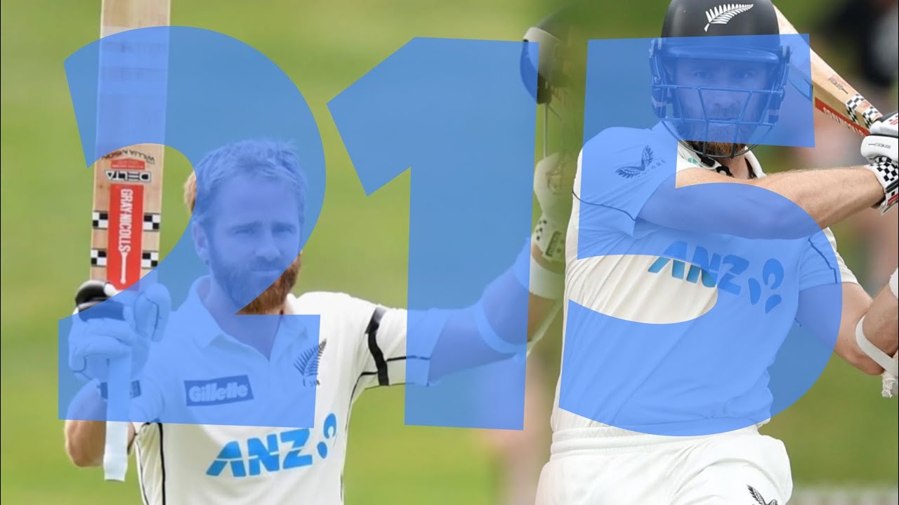Kane Williamson 215 (296) VS Sri Lanka Ball by Ball In Test match