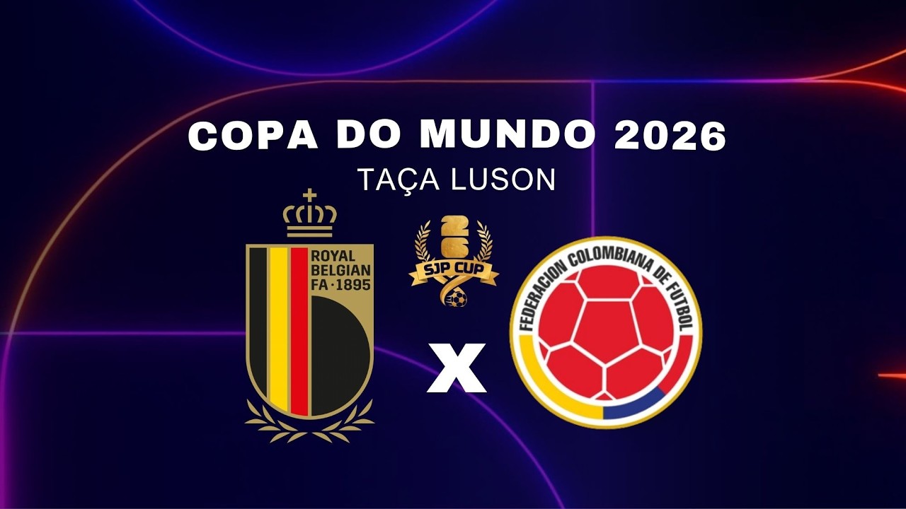 BÉLGICA x COLÔMBIA AO VIVO  | COPA DO MUNDO 2026 | QUADRA | NARRAÇÃO ANDERSON LUIS