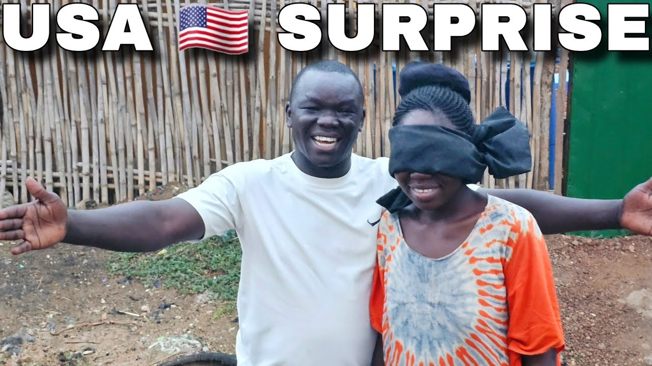 DOUBLE SURPRISE FROM USA 🇺🇸 TO MY WIFE AND THE VILLAGE !! (I CAN'T BELIEVE THIS).