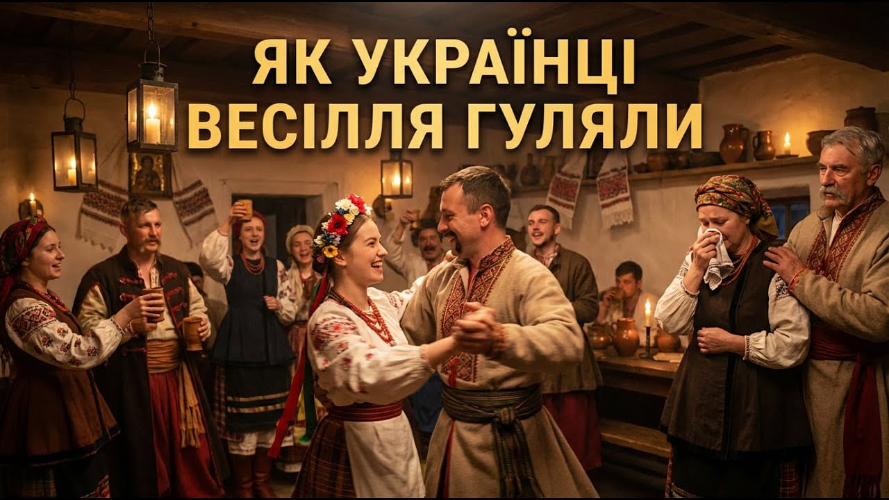 Як гуляли весілля наші предки? Історія для сну