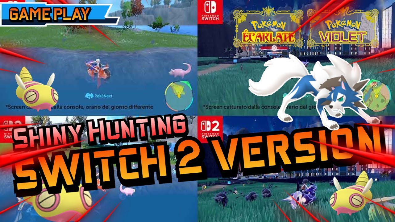 LIBRA TEST pour la PREMIERE fois le SHINY HUNTING sur SWITCH 2 dans Pokémon ECARLATE et VIOLET