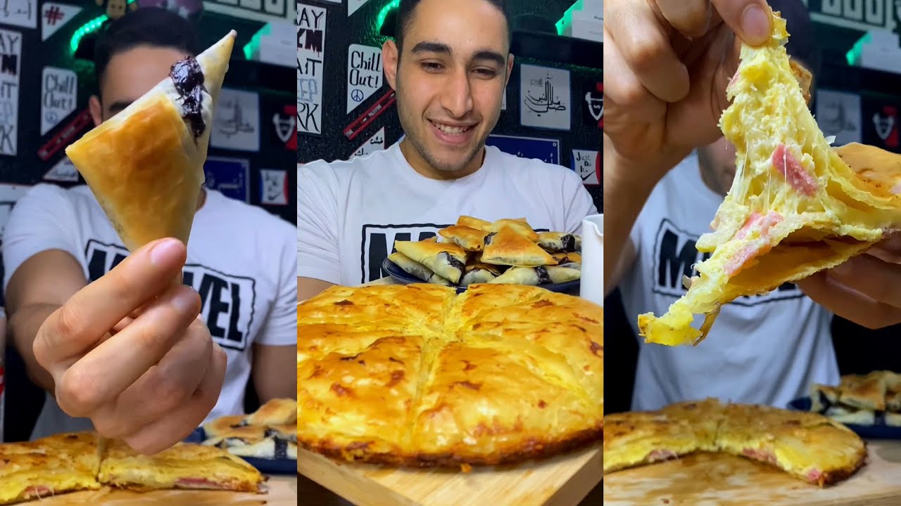 فطيرة جولاش حلو وحادق بأسهل وأسرع طريقة | سناكس وانت بتشجع 🔥⚽️