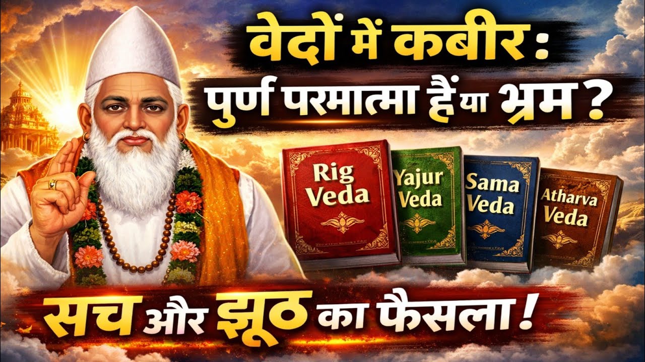 वेदों में कबीर: पूर्ण परमात्मा या भ्रम? | कितना सच कितना झूठ | ज्ञान का प्रहार☝️ Braj Mohan Bhati 🌹