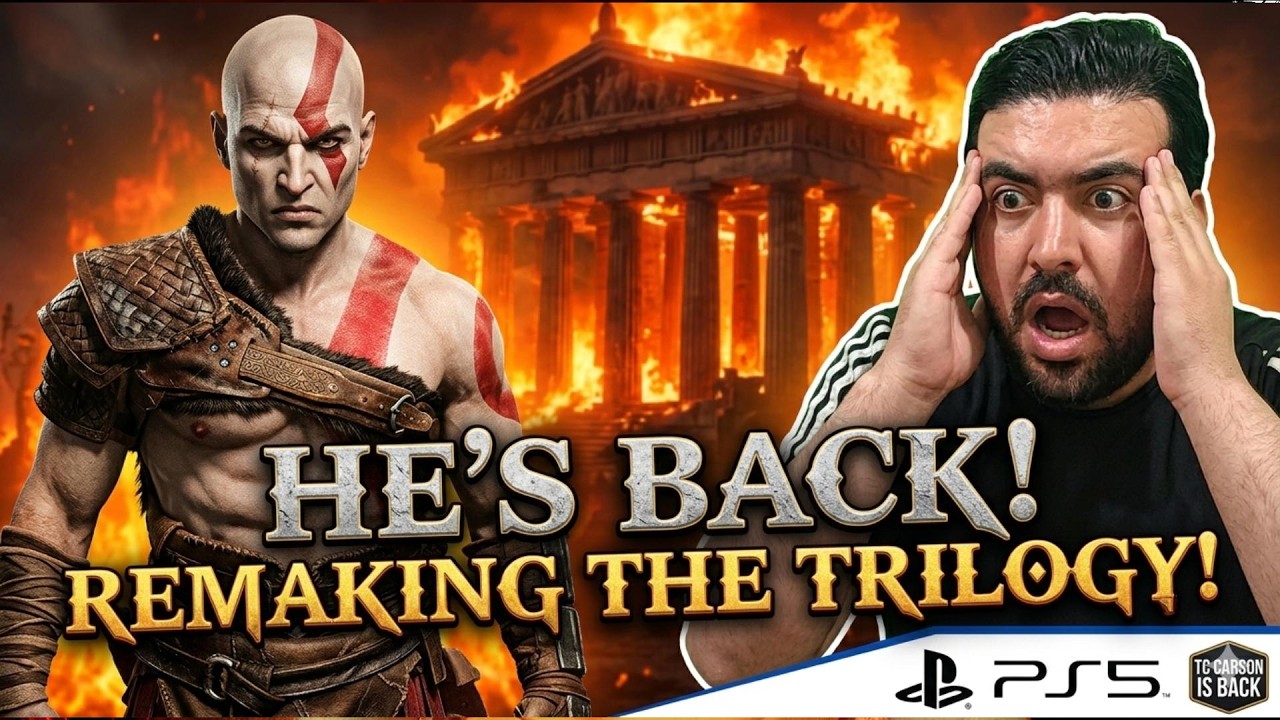 THE KING HAS RETURNED! ⚔️ God of War Trilogy Remake Official Reveal Reaction