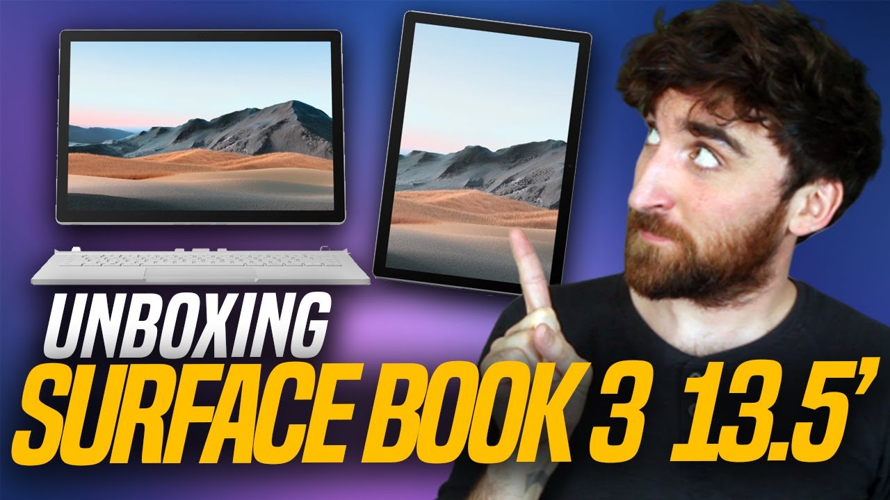 SURFACE BOOK 3 13.5' : Unboxing et présentation
