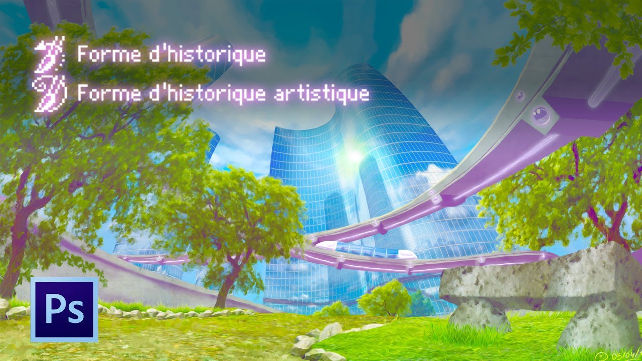 【Zopiak • Tuto】Forme d'historique artistique【Photoshop】