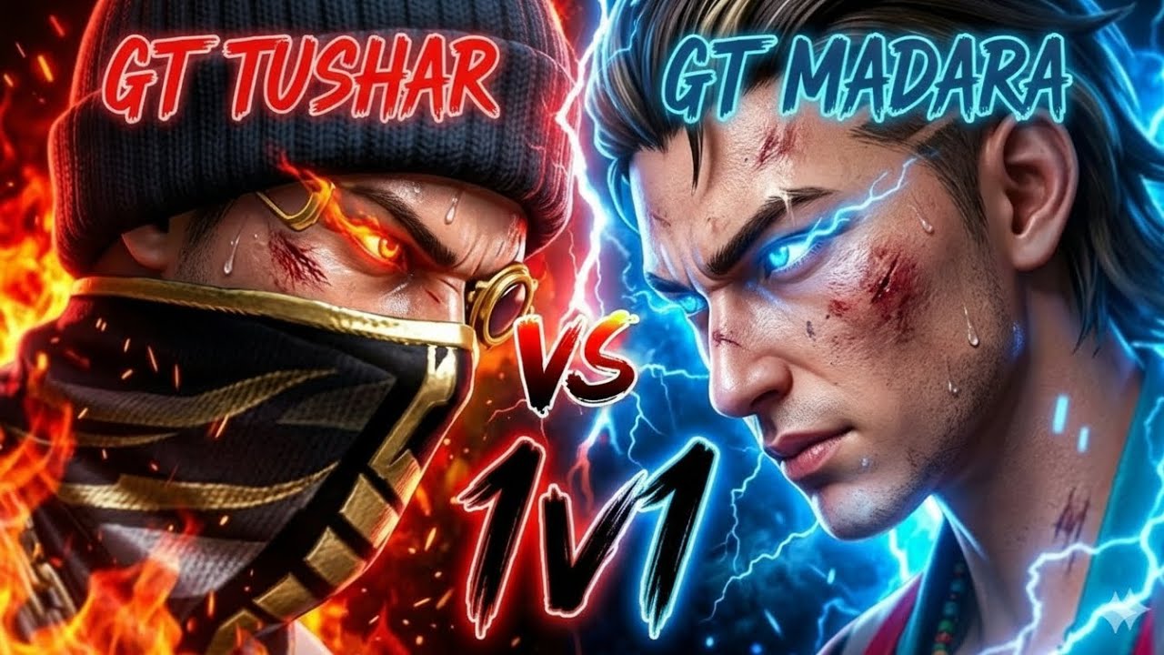 GT TUSHAR VS GT MADARA kya lagta hai guys kon jitega #freefire#trending #gtbrothers #freefirelovers 