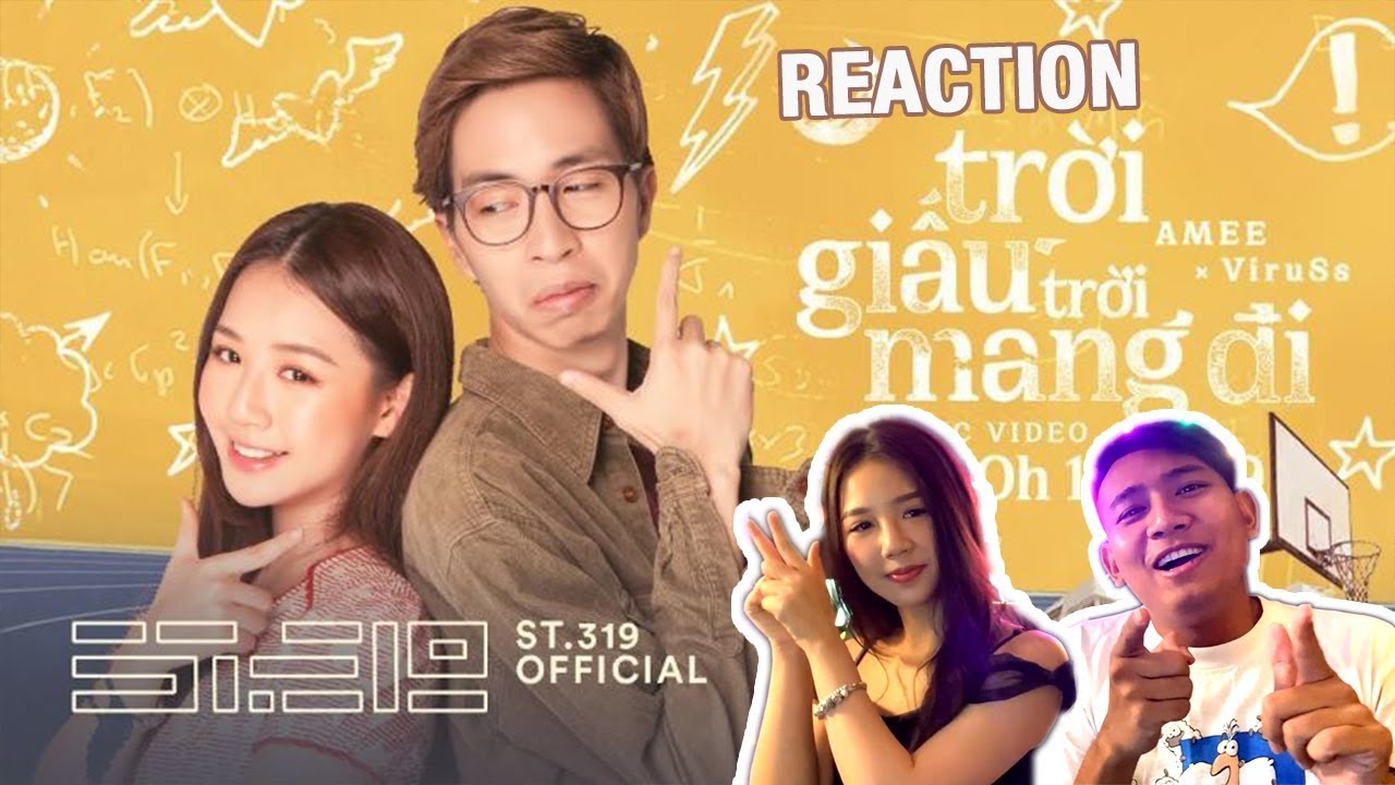 AMEE chỉ biết cười khi BLACKBI soi MV | BLACKBI Reaction Trời Giấu Trời Mang Đi - AMEE x VIRUSS
