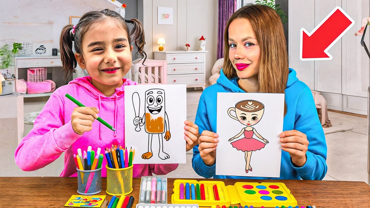 TUNG TUNG SAHUR KARAKTERLERİNİ KUM İLE BOYAMA CHALLENGE !? | Gamze Karta Öykü Karta