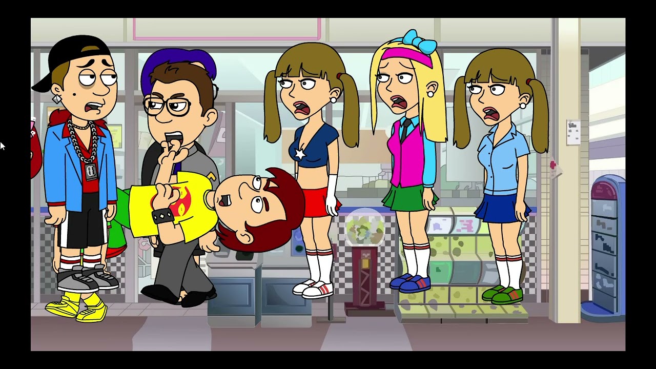 George Misbehaves at gamestop/grounded #goanimate #vyond #vyondanimation #groundedvideos