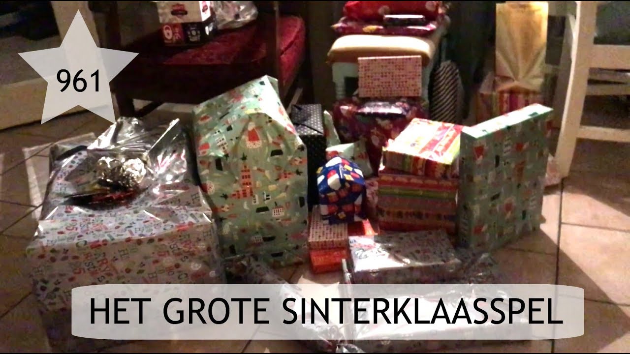 VLOG 961 | HET GROTE SINTERKLAASSPEL | Sophie Hol | (2017)