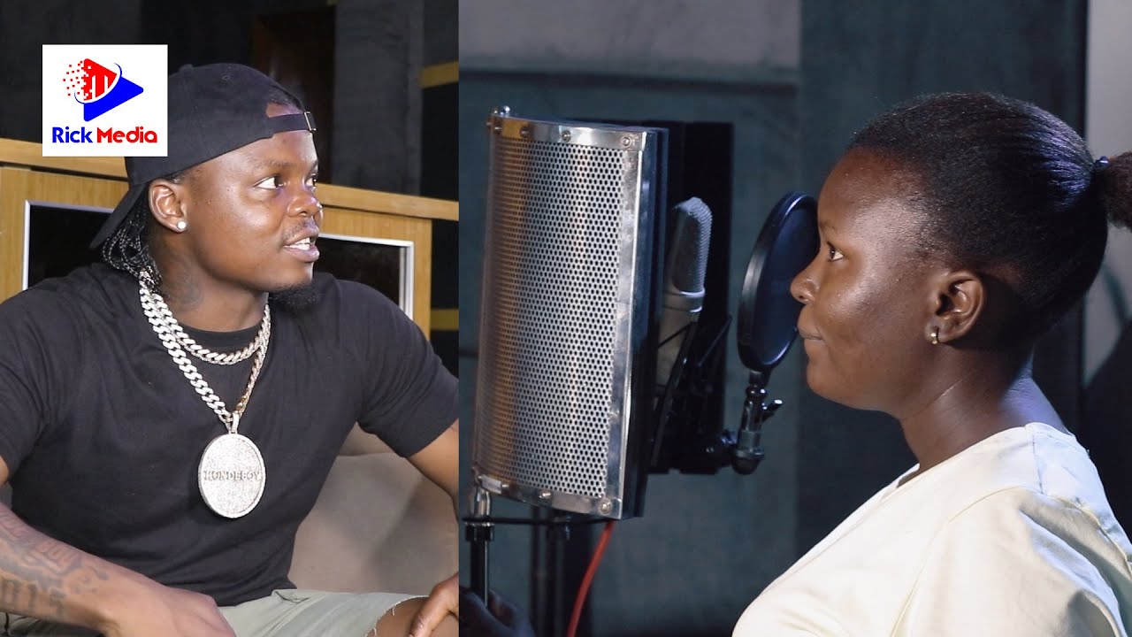 HARMONIZE na ANJELLA walivyoingia STUDIO KUREKODI WIMBO wao kwa mara ya kwanza