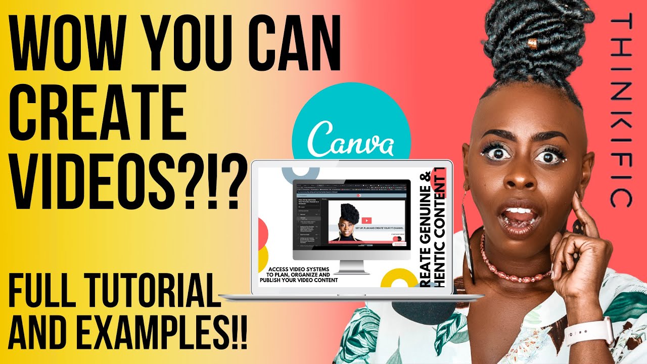 How To Use Video In Canva 2021!