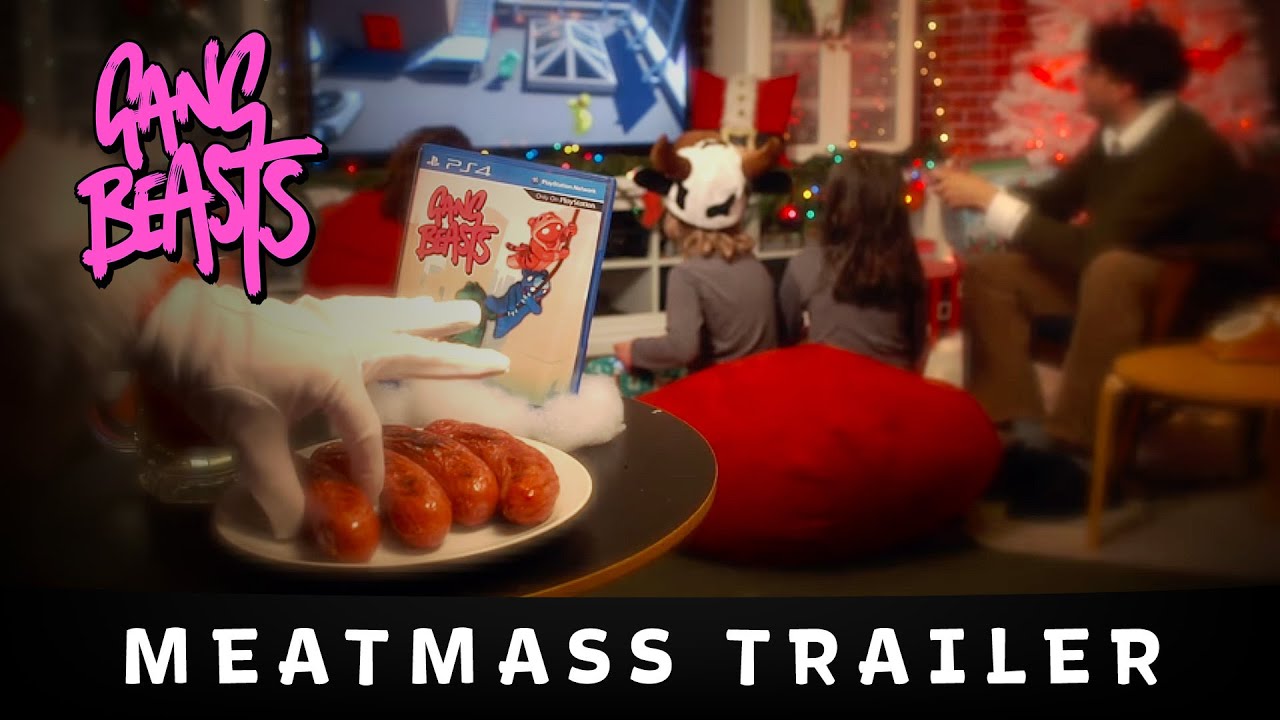 Double Fine Presents: Gang Beasts by Boneloaf - Meatmass Trailer