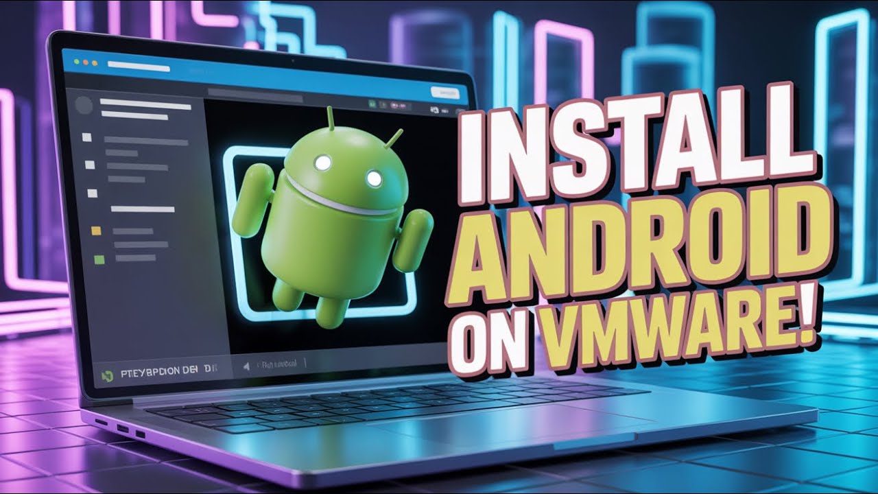 How to Install Android on VMware &ndash; Complete Step-by-Step Guide (2025)🔥 #vmwareworkstation #tech 