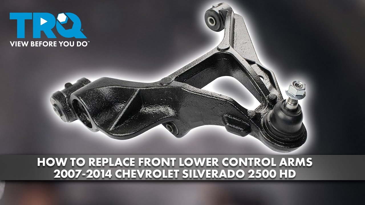 How to Replace Front Lower Control Arms 2007-2014 Chevrolet Silverado 2500 HD
