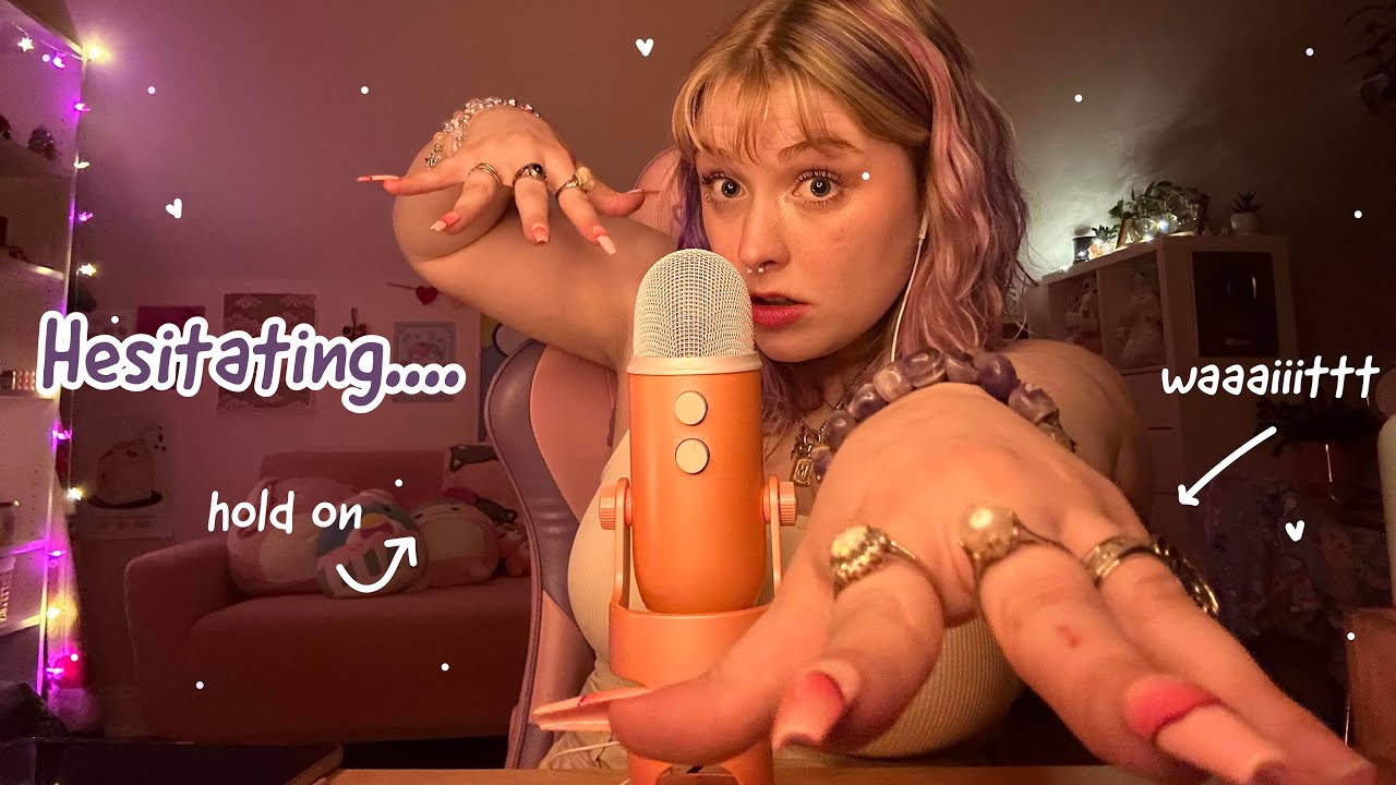 ASMR Hesitation, Glitching, Anticipation, Reserve, and more EDGING Triggers! Tingle Immediately 👊🏻✨