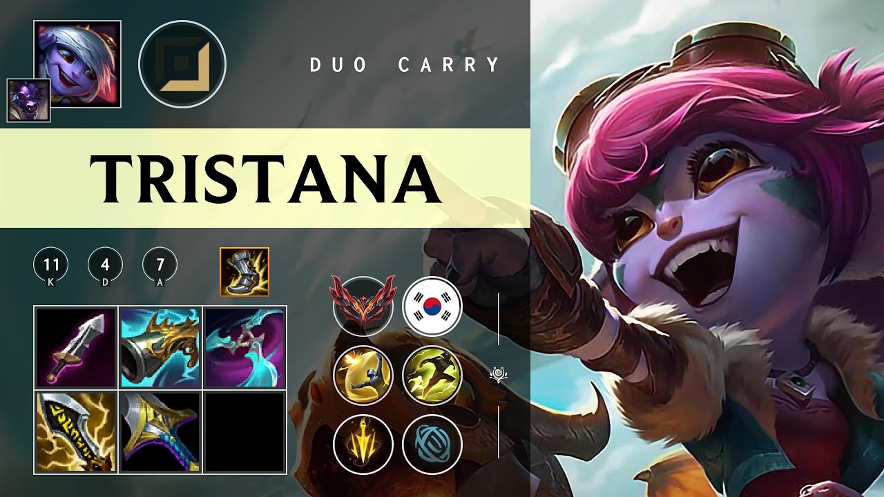 Tristana ADC vs Sivir - KR Grandmaster Patch 26.01