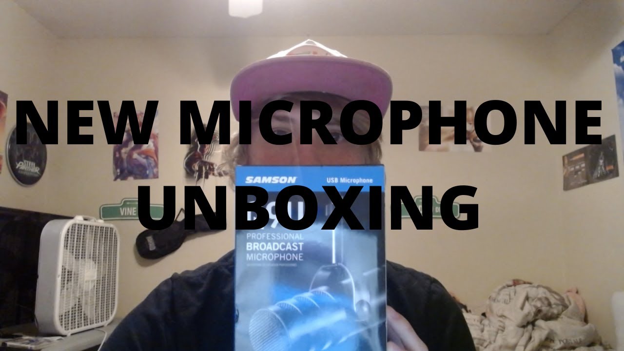 SAMSON Q9U PROFROSSIONAL BROADCAST MICROPHONE UNBOXING