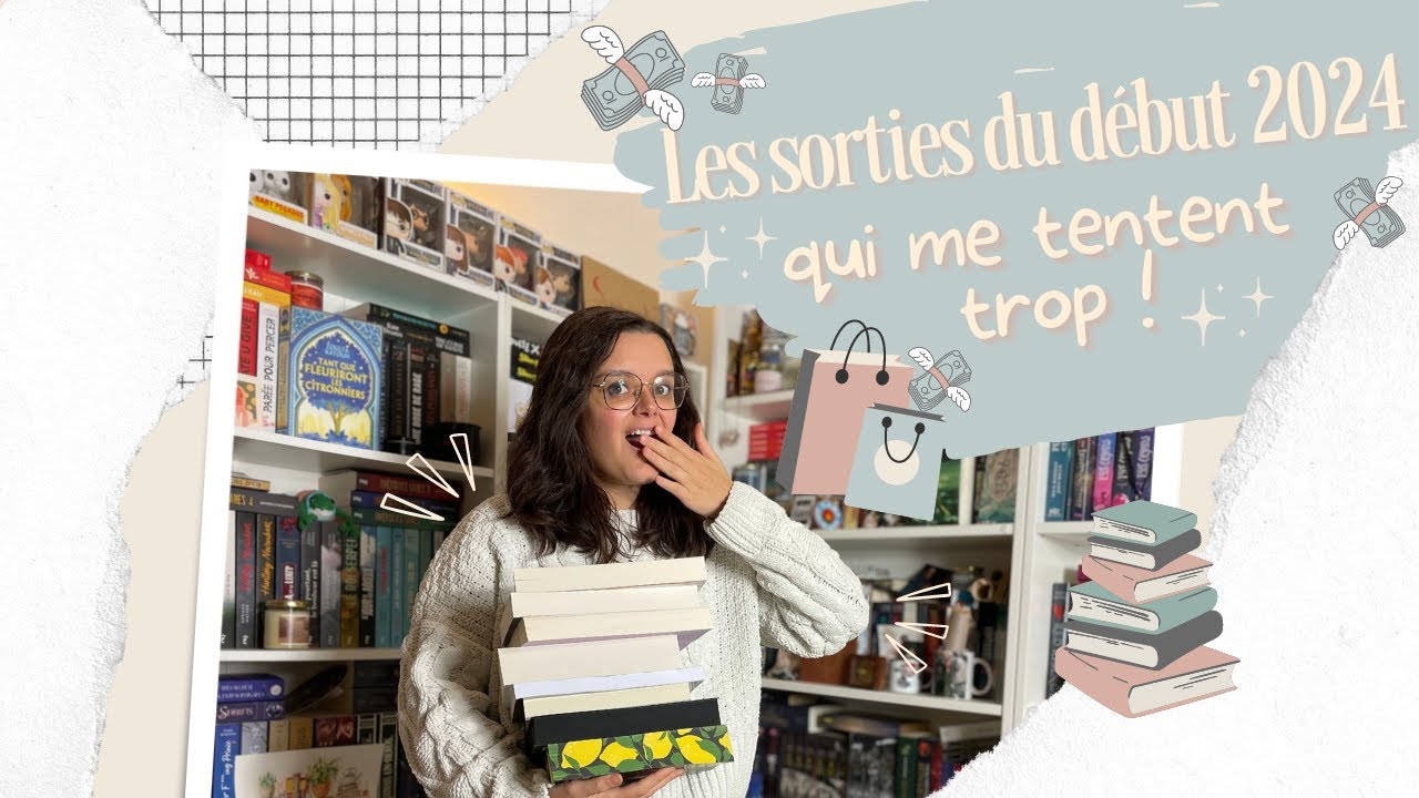 Début 2024 ou la tentation : on fait le point sur les prochaines sorties qui me tentent trop ! 📚💸😍