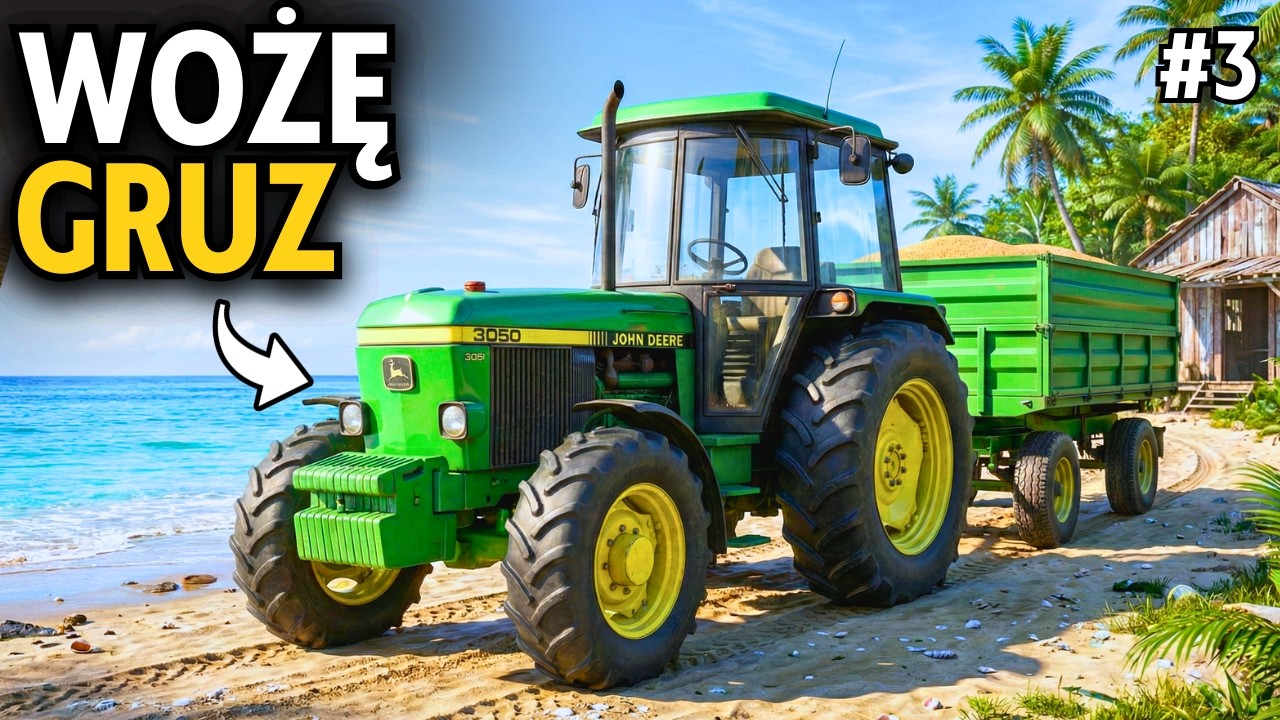 KUPIŁEM TRAKTOR DO WOŻENIA GRUZU 🔥 ZALANA MAPA #3