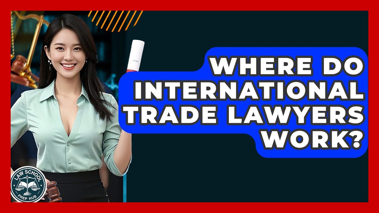Where Do International Trade Lawyers Work? - Law School Prep Hub