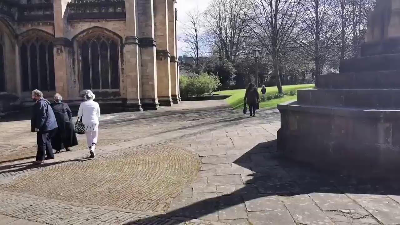 paranormal walk around St Mary Redcliffe Bristol