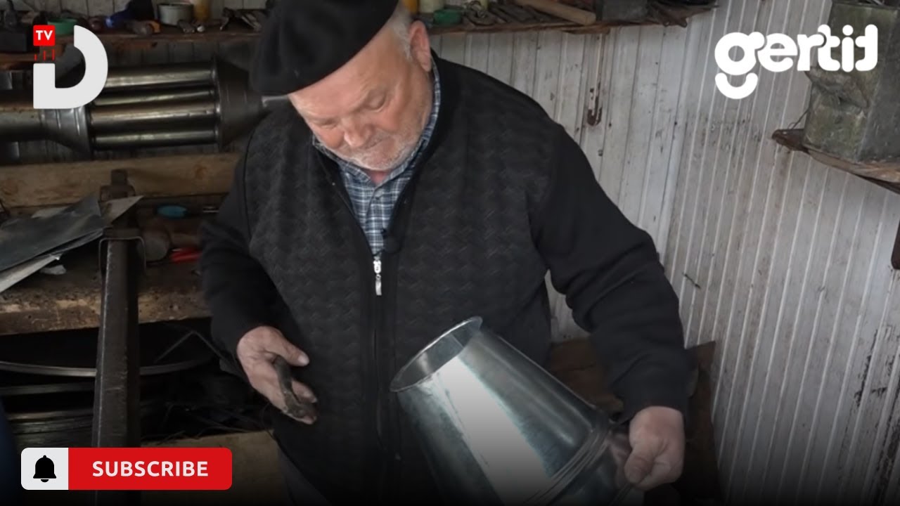 Punimi i kofes me teneqe nga plaku zanatli | Traditat Tona | DTV Media