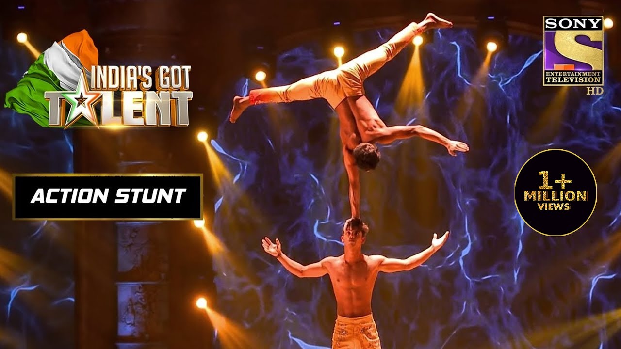 An Outstanding Acrobatics Left Everyone Numb! | India's Got Talent Season 8 | Action Stunt