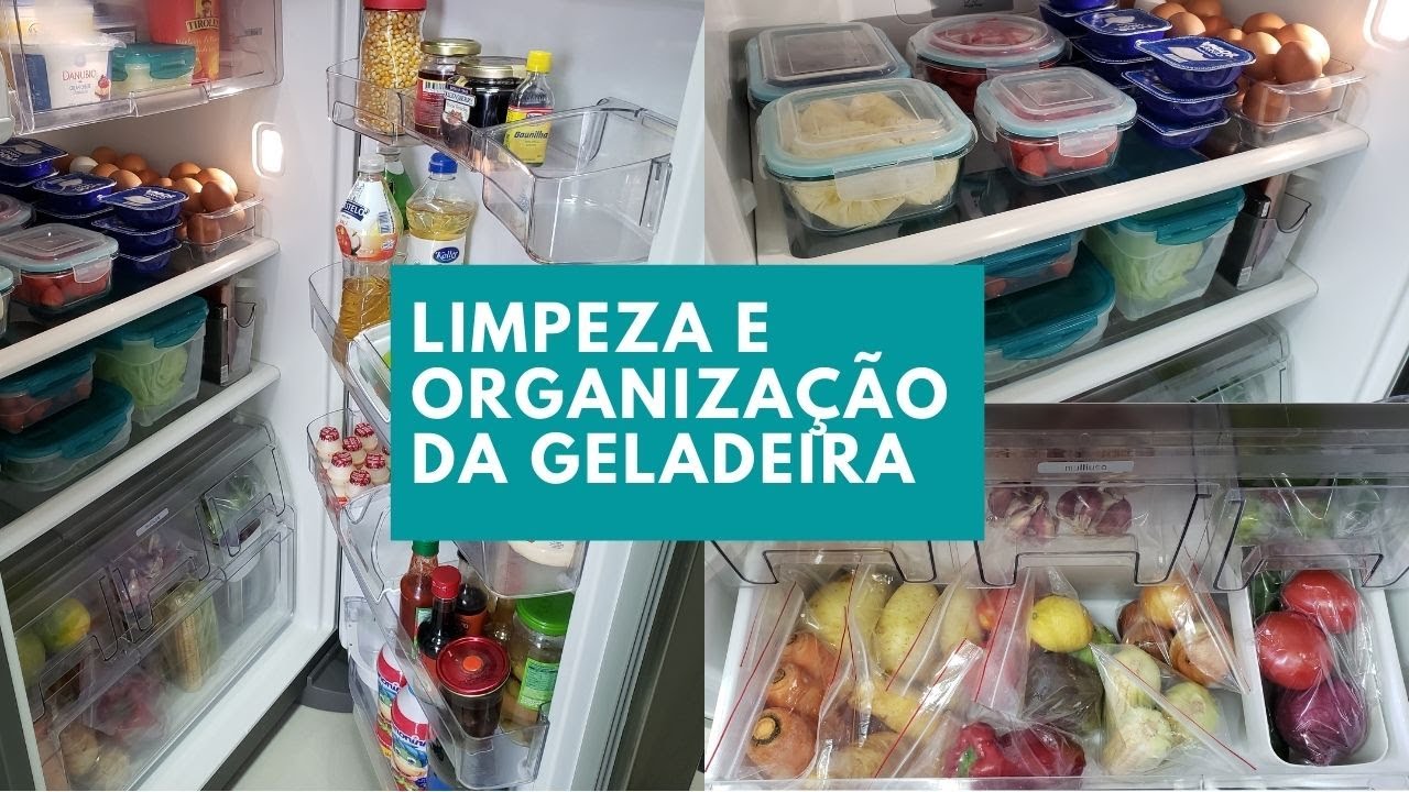 DIA DE FAXINA NA GELADEIRA | GUARDANDO HORTIFRUTI | COMO ORGANIZO | DICAS!
