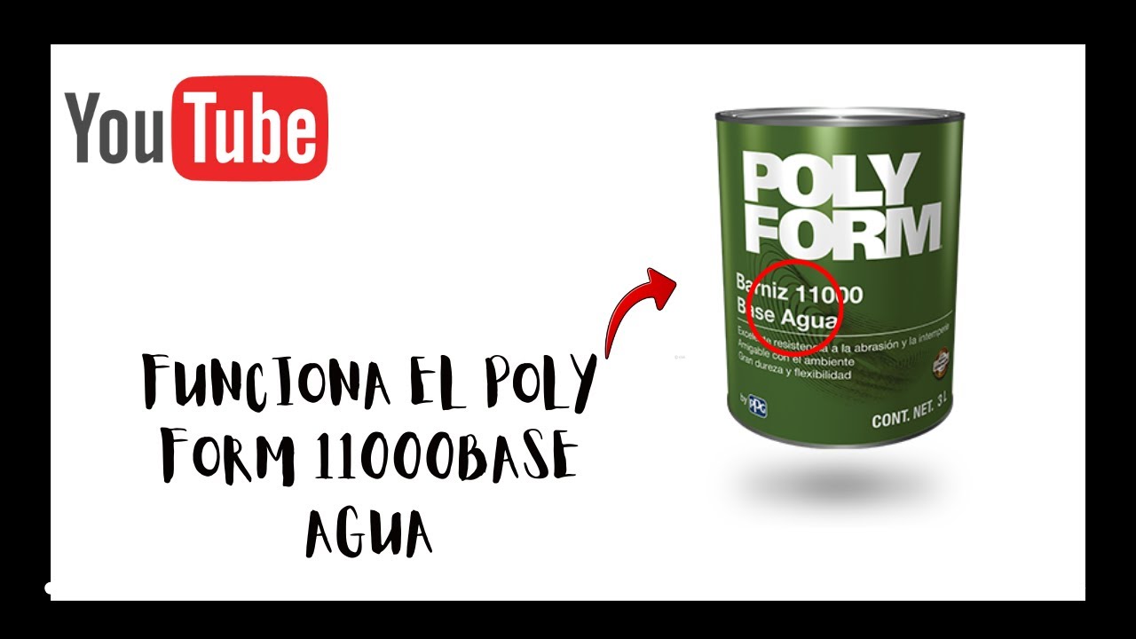 BARNIZ 11000 BASE AGUA REALMENTE FUNCIONA? 'POLY FORM PARA EXTERIORES /COMO SE APLICA