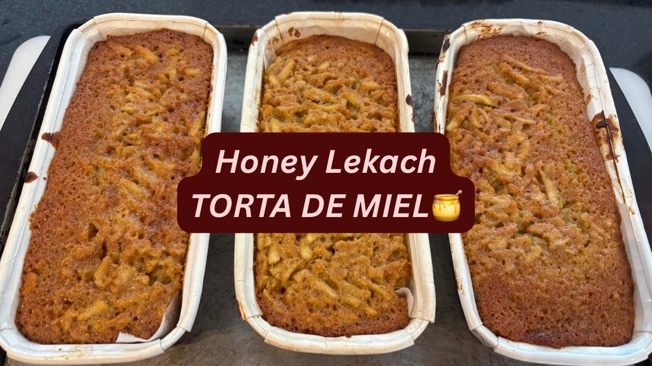 “Honey Lekach” TORTA DE MIEL🍯🍏