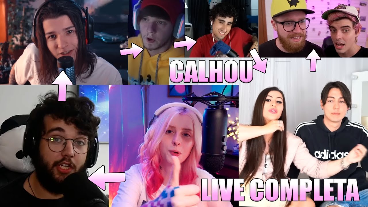 CALHOU da Bagi reagir ao Luis reagindo ao Matt, Gou, Felps, Luba e Jean reagindo ao Gay vs Homem
