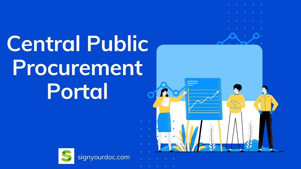 Digital signature For Central Public Procurement Portal - eprocure.gov.in