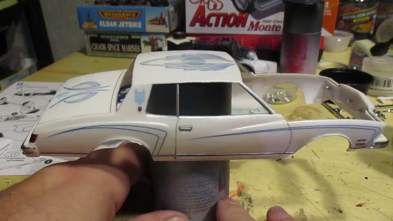 Plastic Models - 1/25 MPC 1980 Chevy Monte Carlo - *THESE DECALS TOTALLY BLOW*